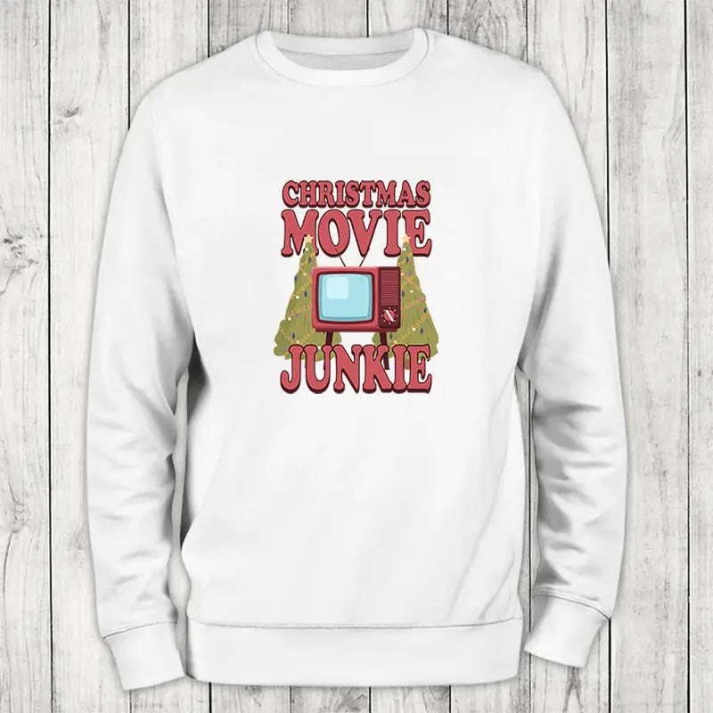 Christmas | Christmas Movie Junkie Sweatshirt