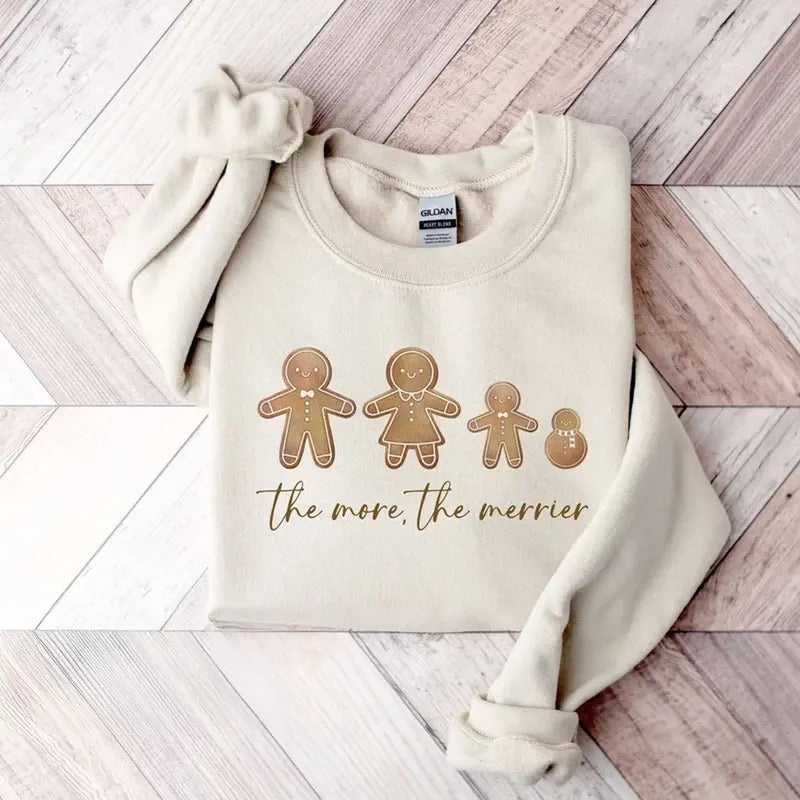 Christmas Pregnancy Announcement Sweatshirt, Second Baby Announcement, Christmas Baby Reveal Xmas Pullover, Holiday Maternity Crewneck