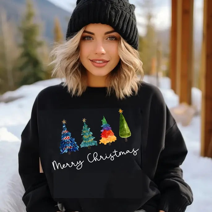 Christmas Sweatshirt, Merry Christmas Gift, Gifts for Friends, Gifts for Secret, Santa Christmas Crewneck Cozy, Christmas...