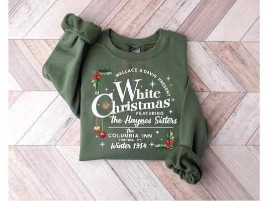 Christmas Sweatshirt, Womens Christmas Sweatshirt, Holiday Sweater, Cute Christmas Sweatshirt, Christmas Gift, Winter Shirt