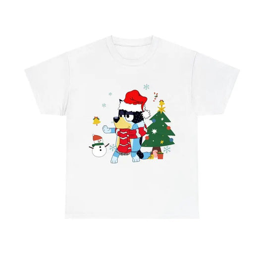 Christmas Tee, Cartoon Dog Cute Christmas Shirt Hoodie, Sweatshirt | WearSparks.com