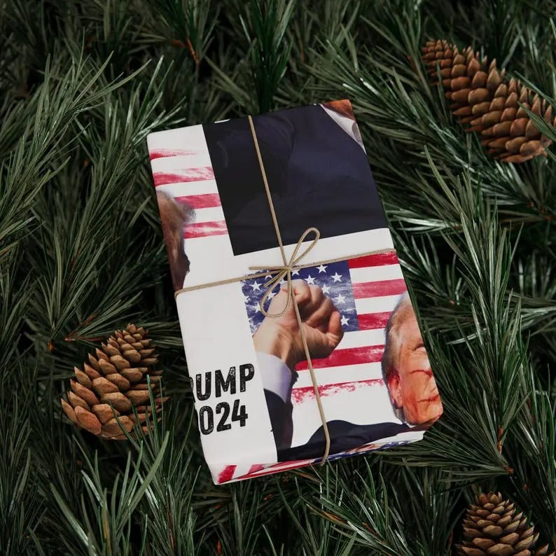 Christmas Vintage Wrapping Paper, Chinoiserie Gift Wrap Roll, Class