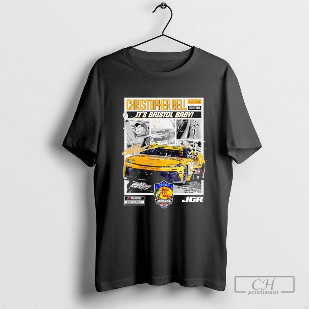 Christopher Bell Its Bristol Baby 2025 Night Race Race Winner