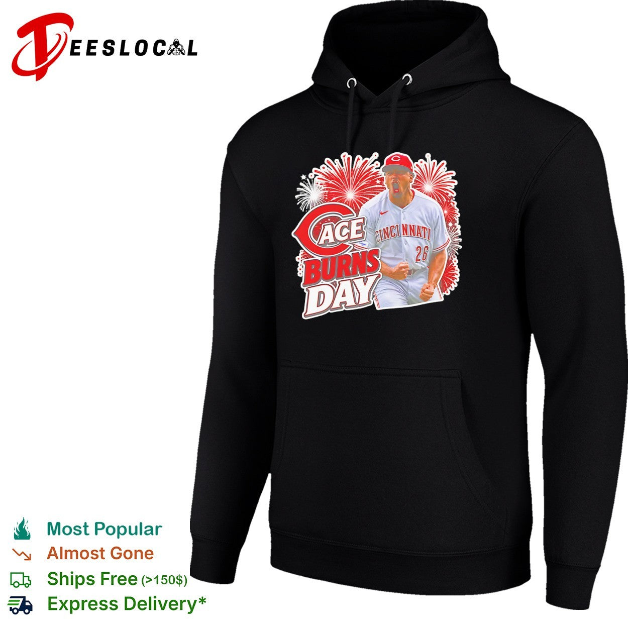 Cincinnati Reds Ace Burns Day 26 MLB Baseball shirt
