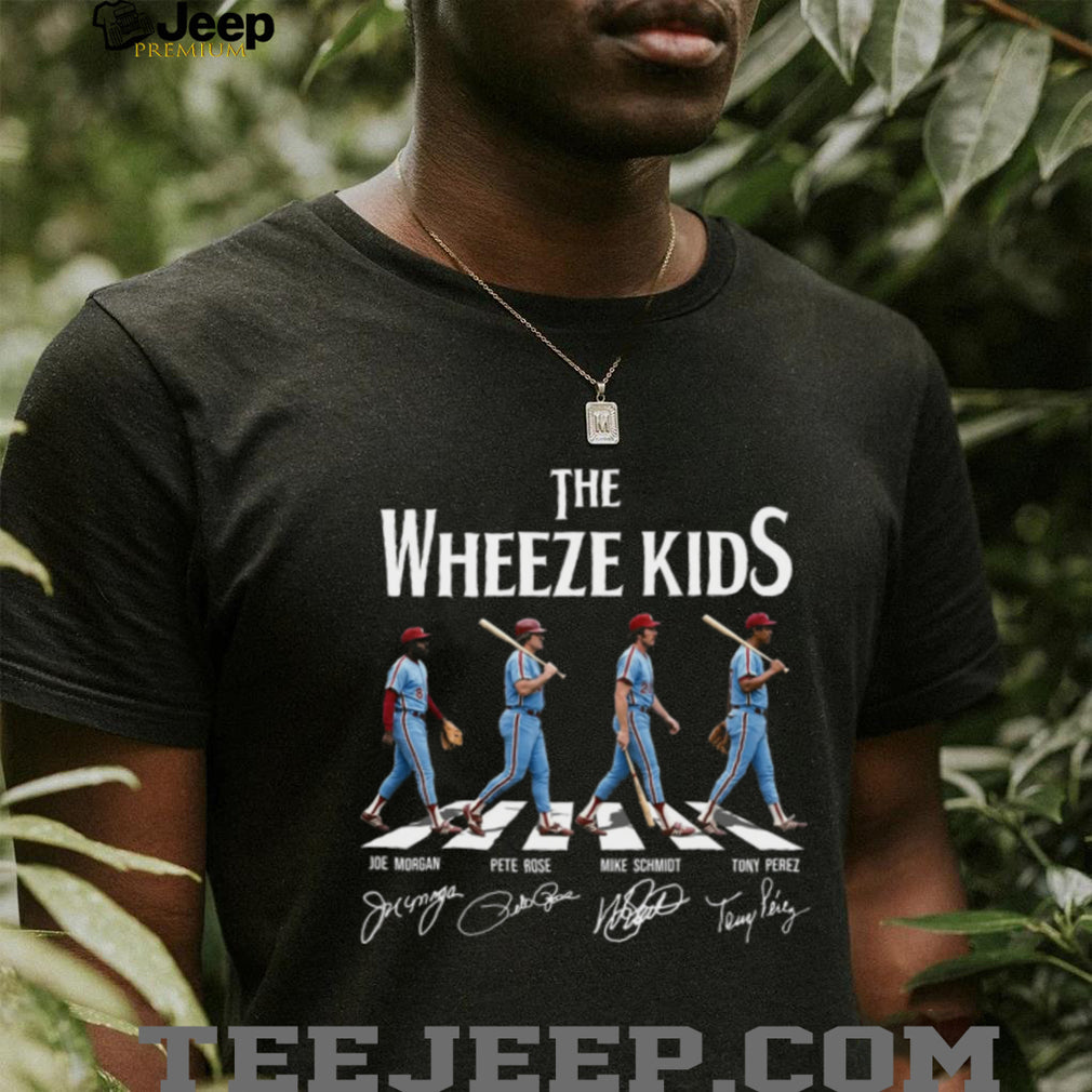 Cincinnati Reds Big Red Machine Retro Wheeze Kids Baseball Legends Fans Shirt