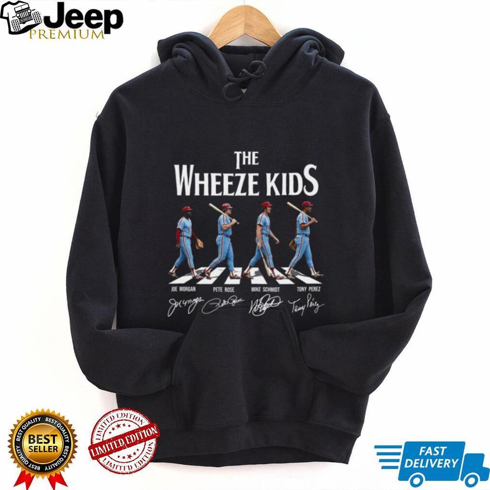 Cincinnati Reds Big Red Machine Retro Wheeze Kids Baseball Legends Fans Shirt