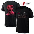 Cincinnati Reds x Snoop Dogg Post Game concert portrait graphic shirt