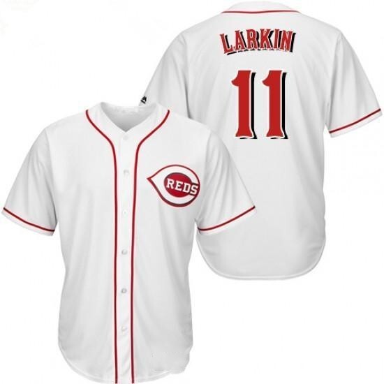 Cincinnati Reds #11 Barry Larkin Style 6