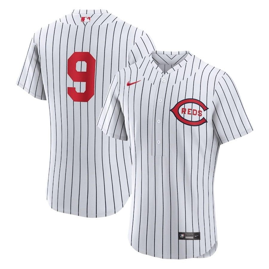 Cincinnati Reds #9 Mike Moustakas 2022 Field of Dreams Authentic Player Jersey - White