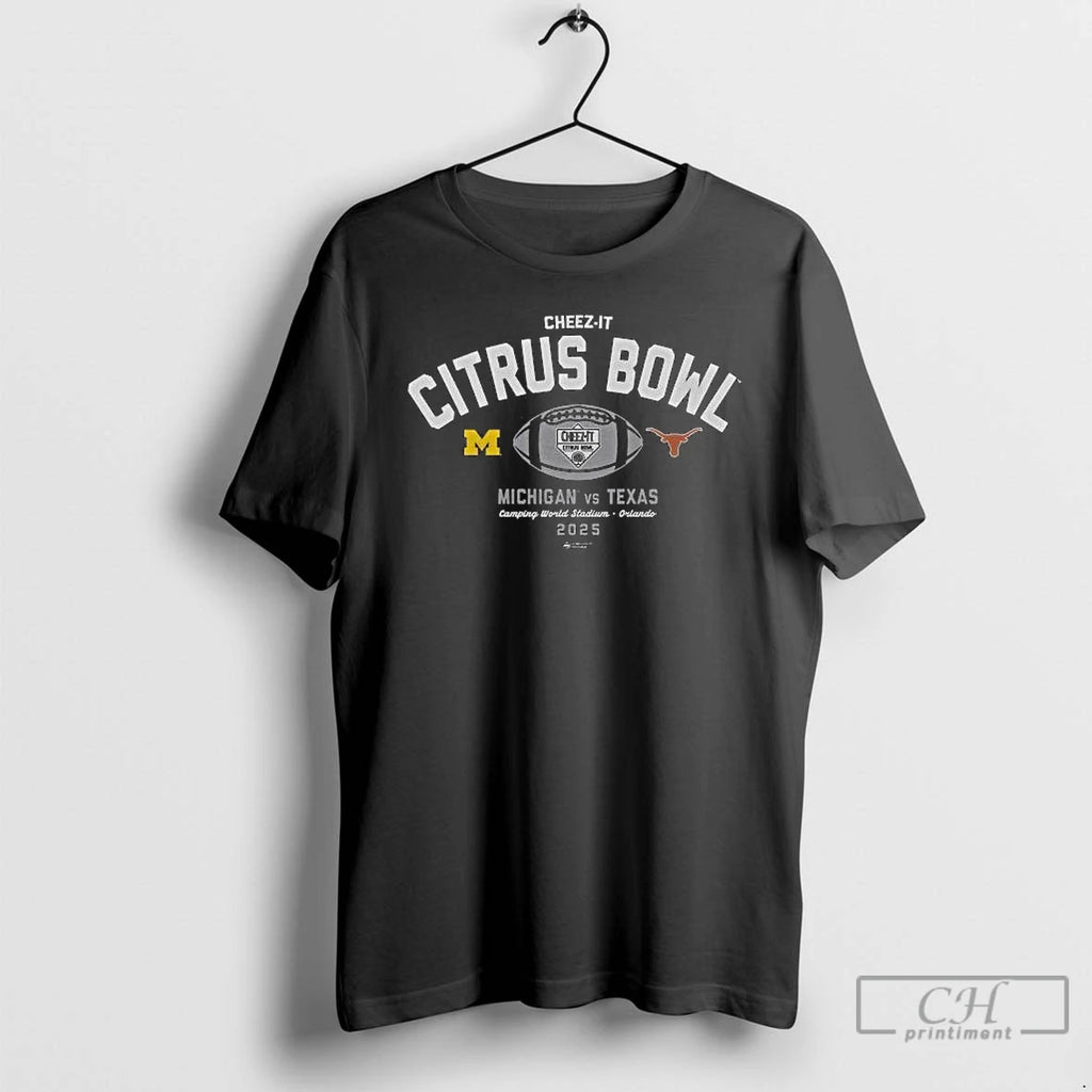 Classic 2025 Cheez It Citrus Bowl Michigan Wolverines Vs Texas Longhorns Camping World Stadium Orlando