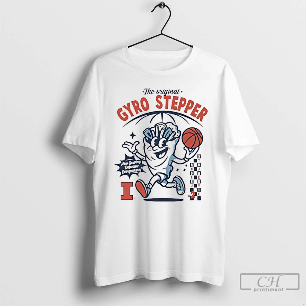 Classic Andrej Stojakovic Illinois Fighting Illini The Gyro Stepper