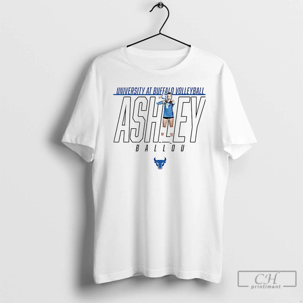 Classic Ashley Ballou Illustrated University At Buffalo Bulls Volleyball