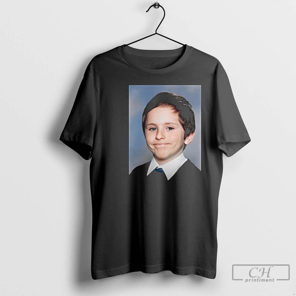 Classic Awkward White People Smile Meme Coin Circle Black