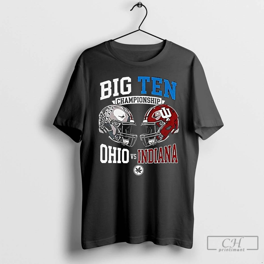Classic Big Ten Championship Ohio State Vs Indiana Helmet