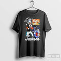 Classic Bo Jackson Football And Baseball Player Signature
