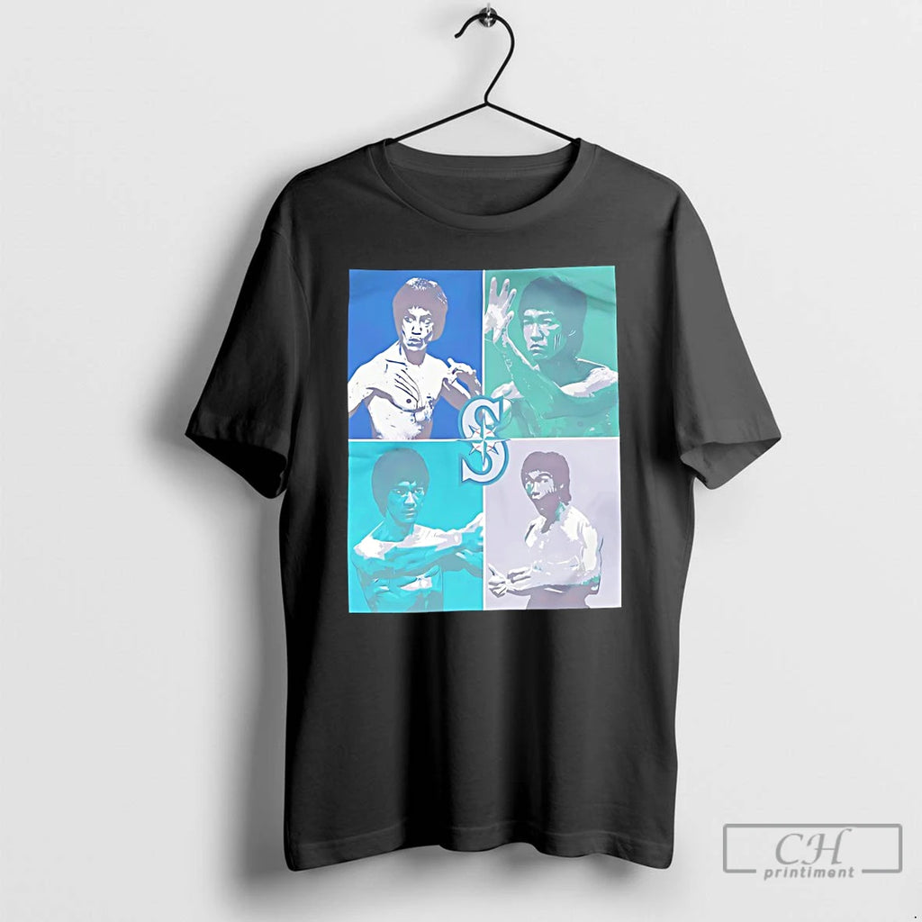 Classic Bruce Lee Seattle Mariners Retro