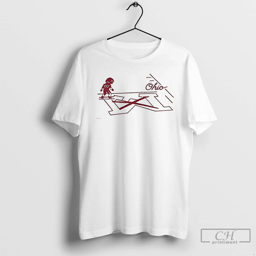 Classic Brutus Ohio State Snow Fan Football Erase The M