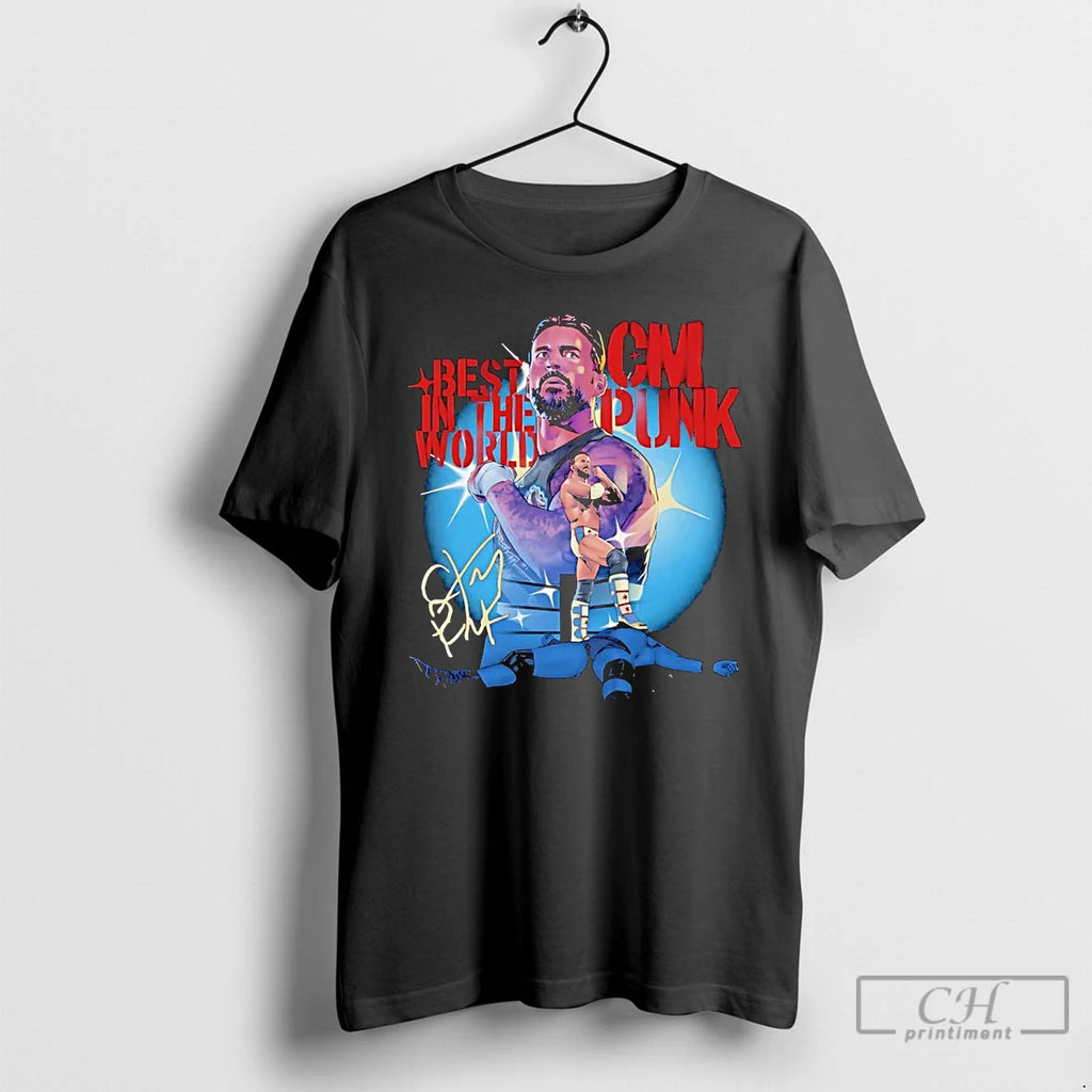 Classic Cm Punk Best In The World Signature