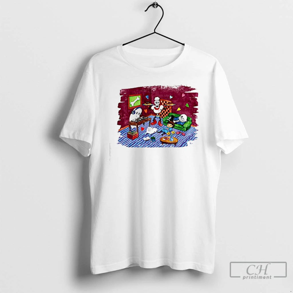Classic Chitei De Chill Ghost Skeleton Graphic
