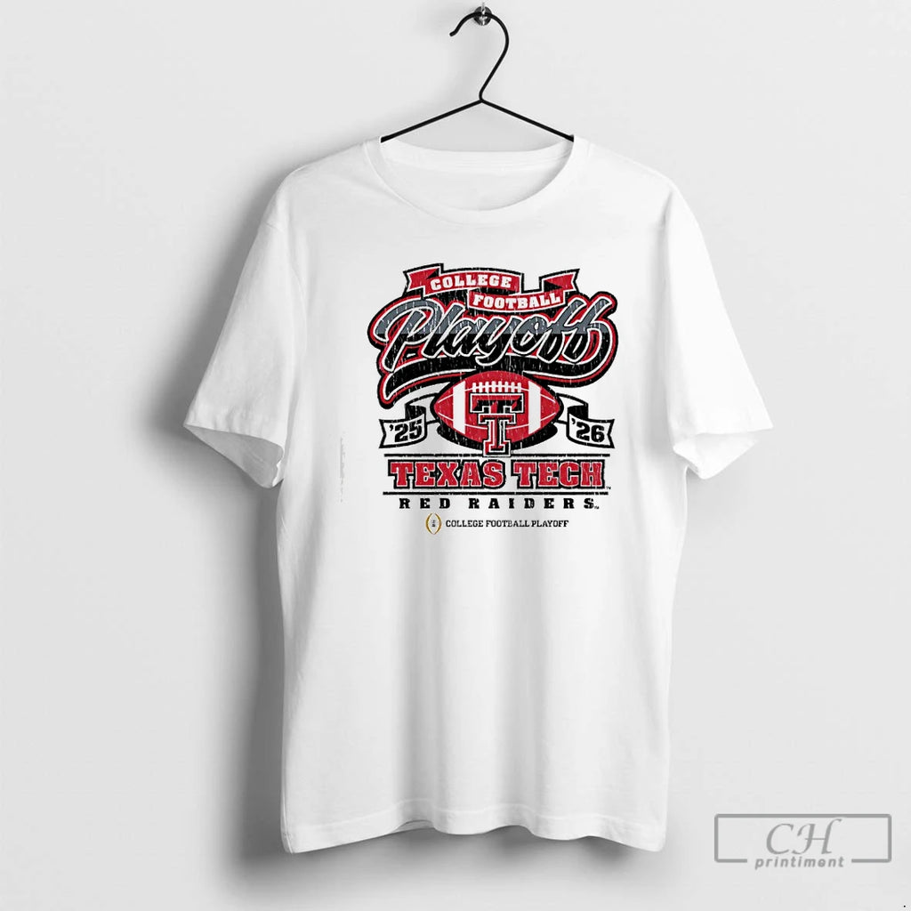 Classic College Football Playoff Texas Tech Red Raiders Logo Of 25 26 T Shirts Sweater