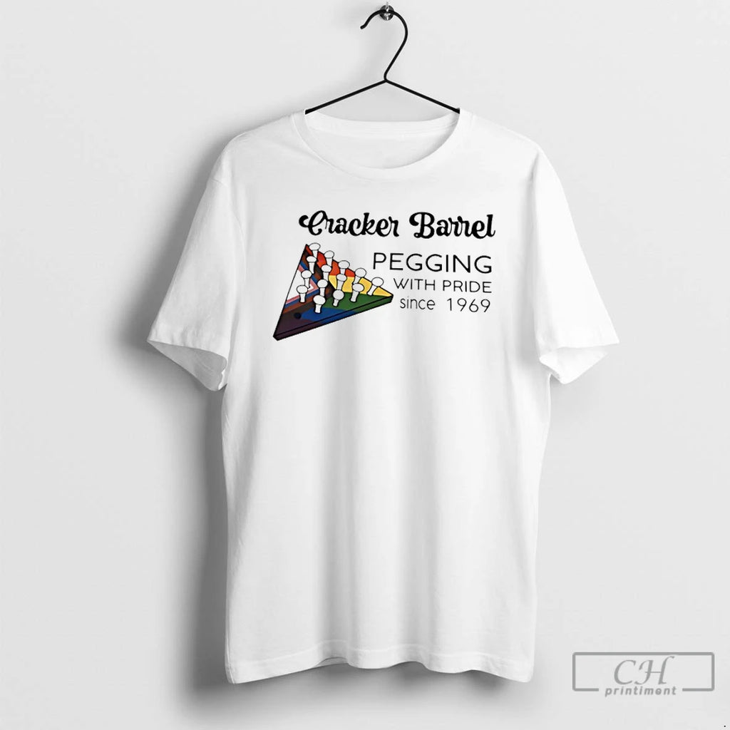 Classic Cracker Barrel Pegging With Pride Since 1969 Lgbtq