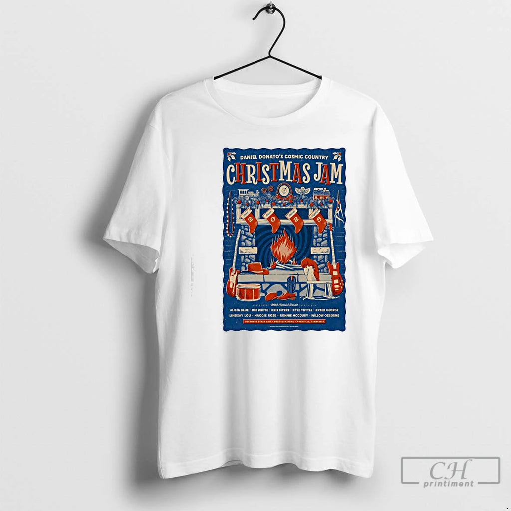 Classic Daniel Donatos Cosmic Country Dec 5 6th 2025 Brooklyn Bowl Nashville Tn T Shirts