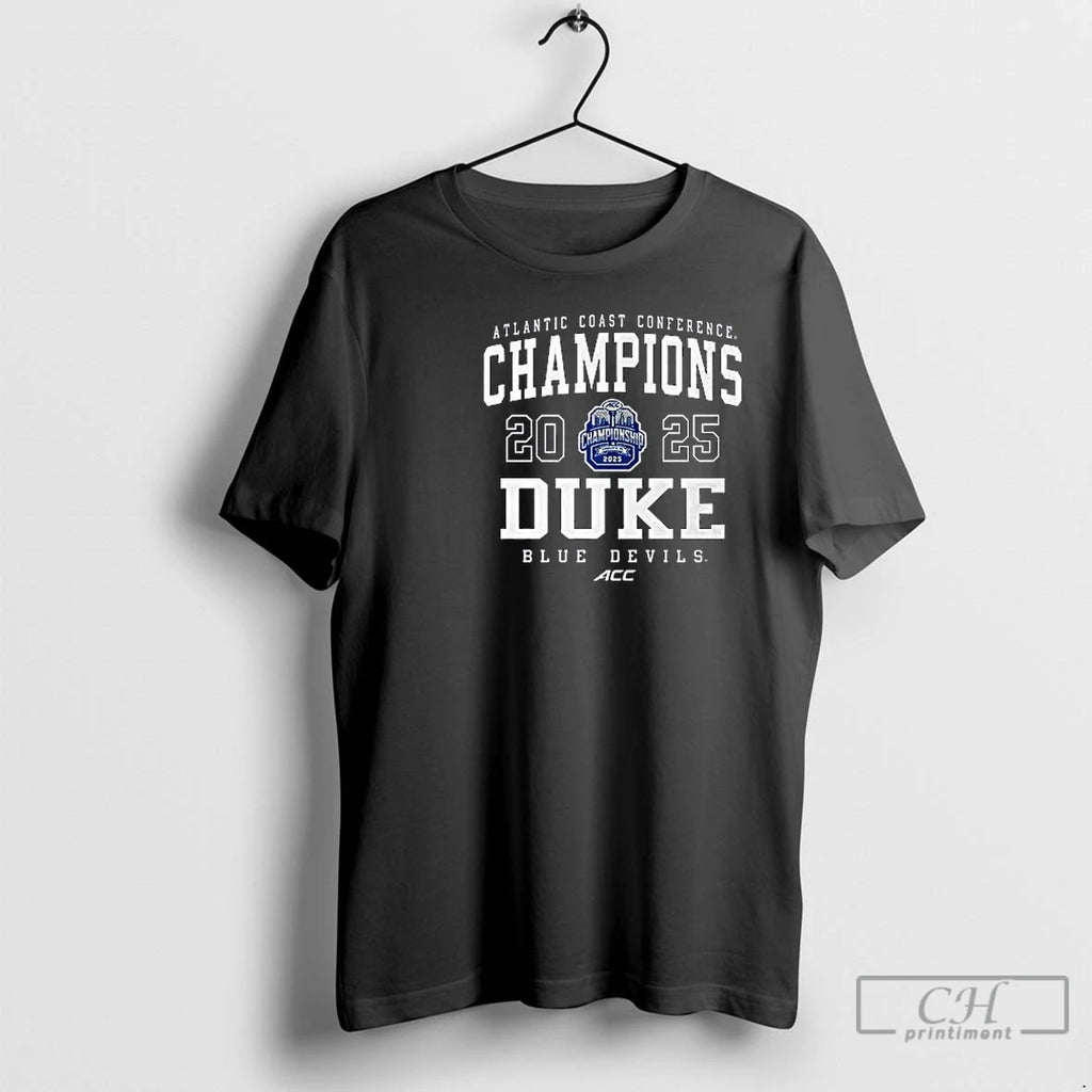 Classic Duke 2025 Acc Football Champs Circle Black