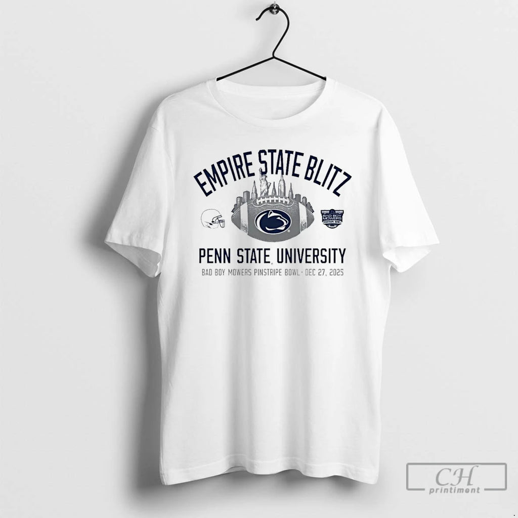 Classic Empire State Bliz Penn State Nittany Lions 2025 Bad Boy Mowers Pinstripe Bowl Bad