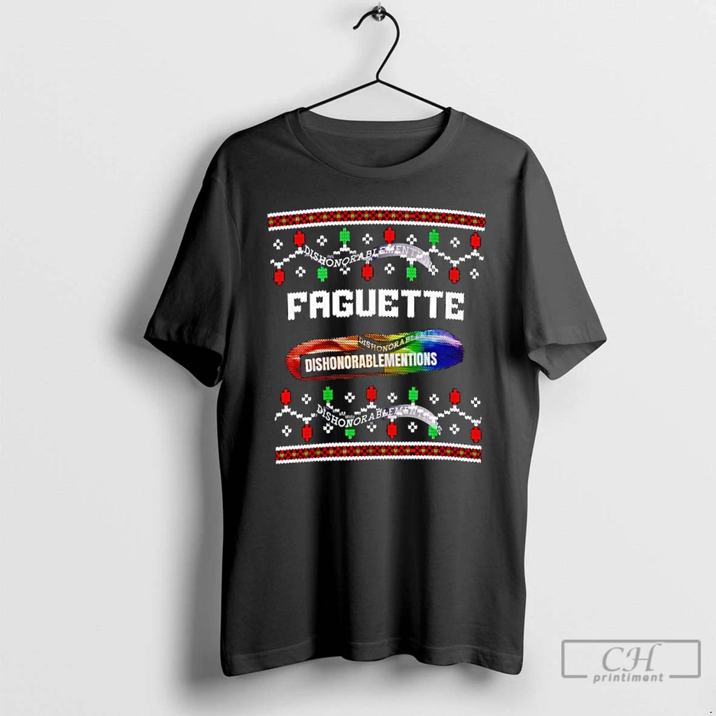 Classic Faguette Ugly Christmas Gay Lgbt