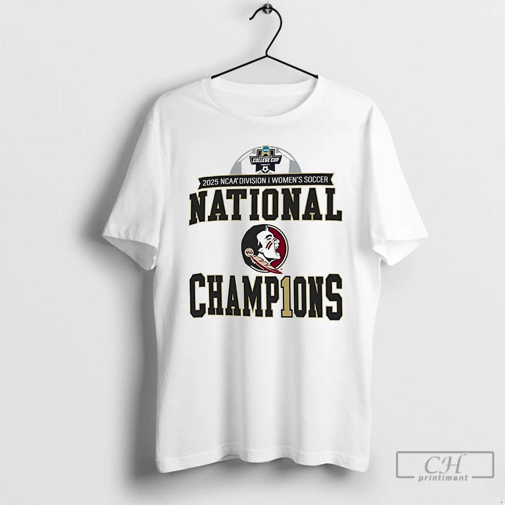 Classic Florida State Seminoles 2025 Ncaa Womens Soccer National Champions