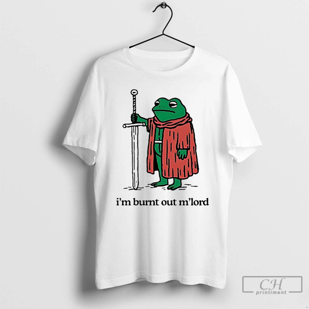 Classic Frog With Sword Im Burnt Out Mlord