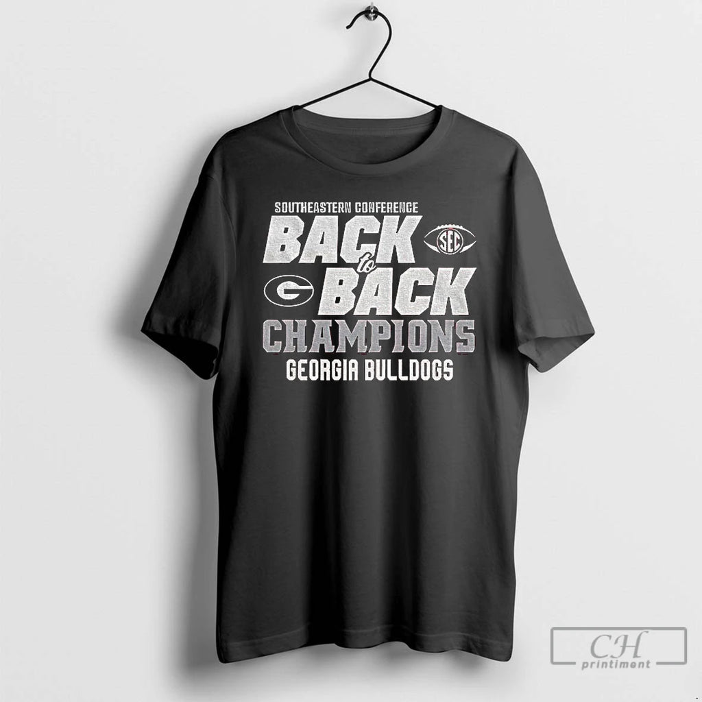 Classic Georgia Bulldogs 2025 Sec Champions Back To Back