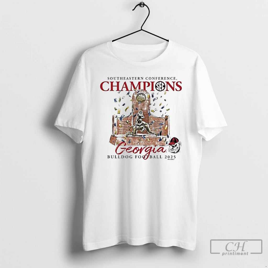 Classic Georgia Bulldogs 2025 Sec Football Conference Champions Trophy