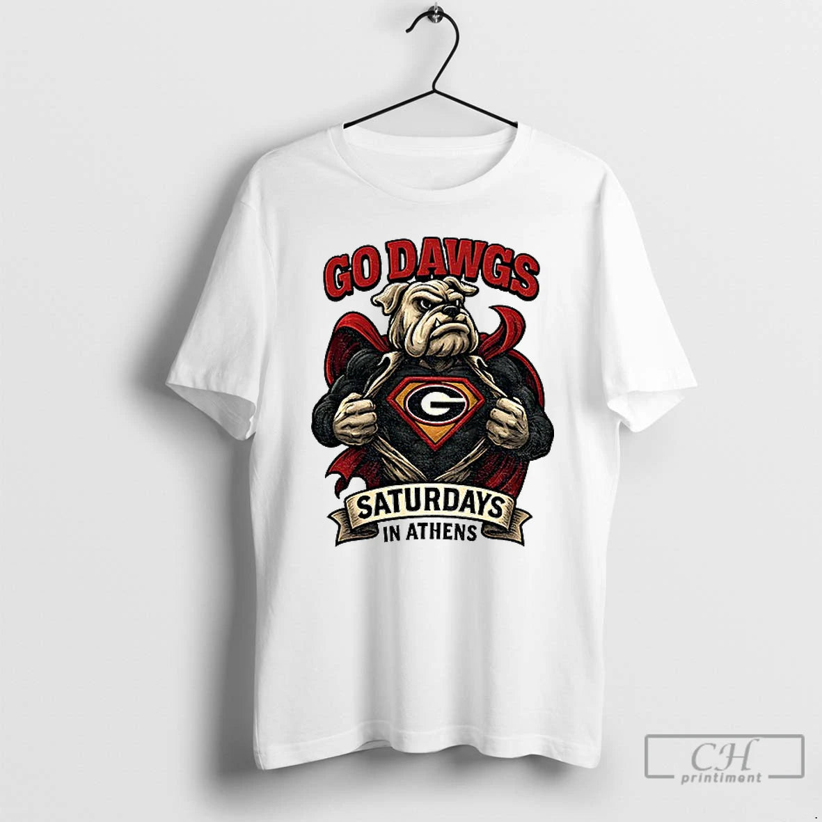 Classic Georgia Bulldogs Mascot Super Bulldog Vintage Saturdays In Athens