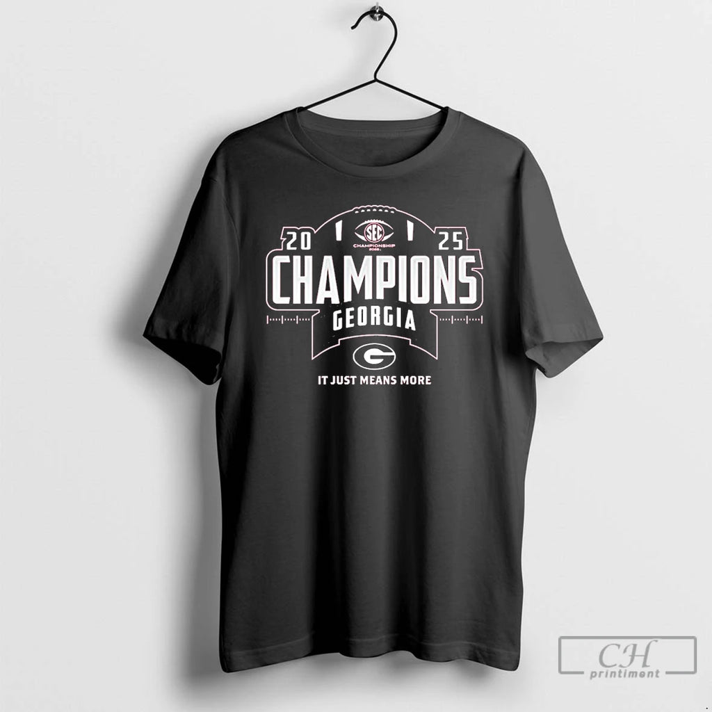 Classic Georgia Bulldogs Sec Football Champions Locker Room 2025