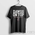 Classic Georgia Football 2025 Cfp Dawgs On Top Slogan