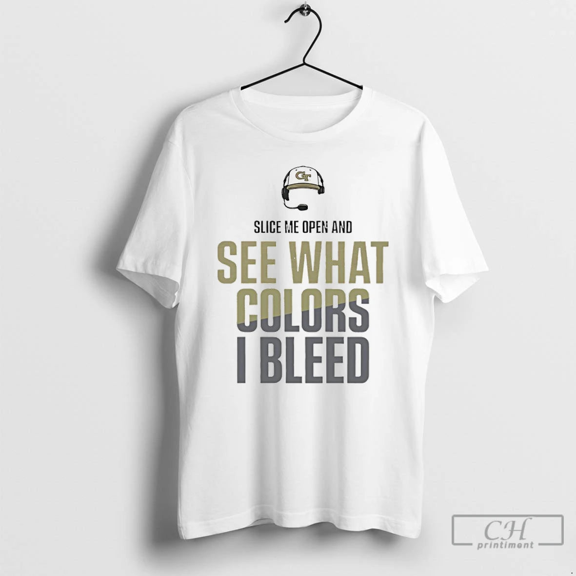 Classic Georgia Tech Slice Me Open And See What Colors I Bleed T Shirts Sweater Hoodie, Sweatshirt | WearSparks.com