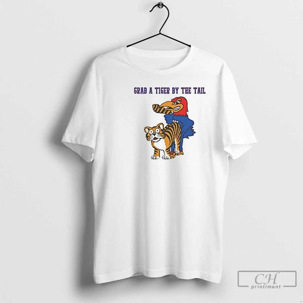 Classic Grab A Tiger By The Tail Circle White