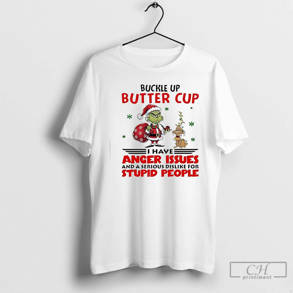 Classic Grinch And Dog Max Buckle Up Butter Cup