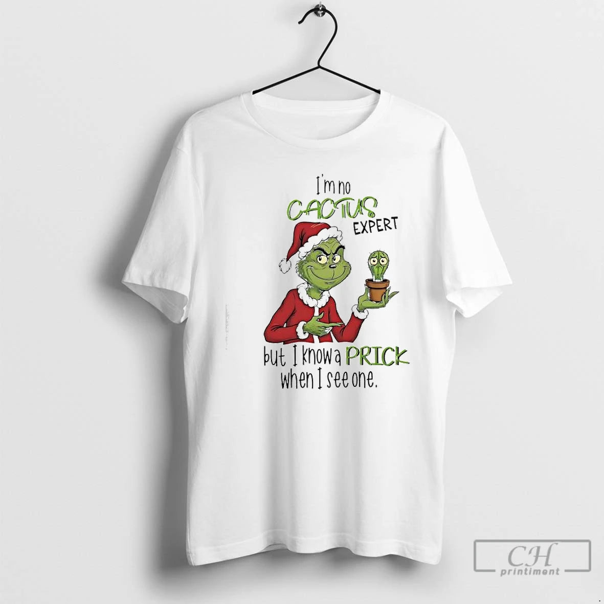 Classic Im No Cactus Expert But I Know A Prick When I See One Grinch T-Shirts, Hoodie, Sweatshirt | WearSparks.com