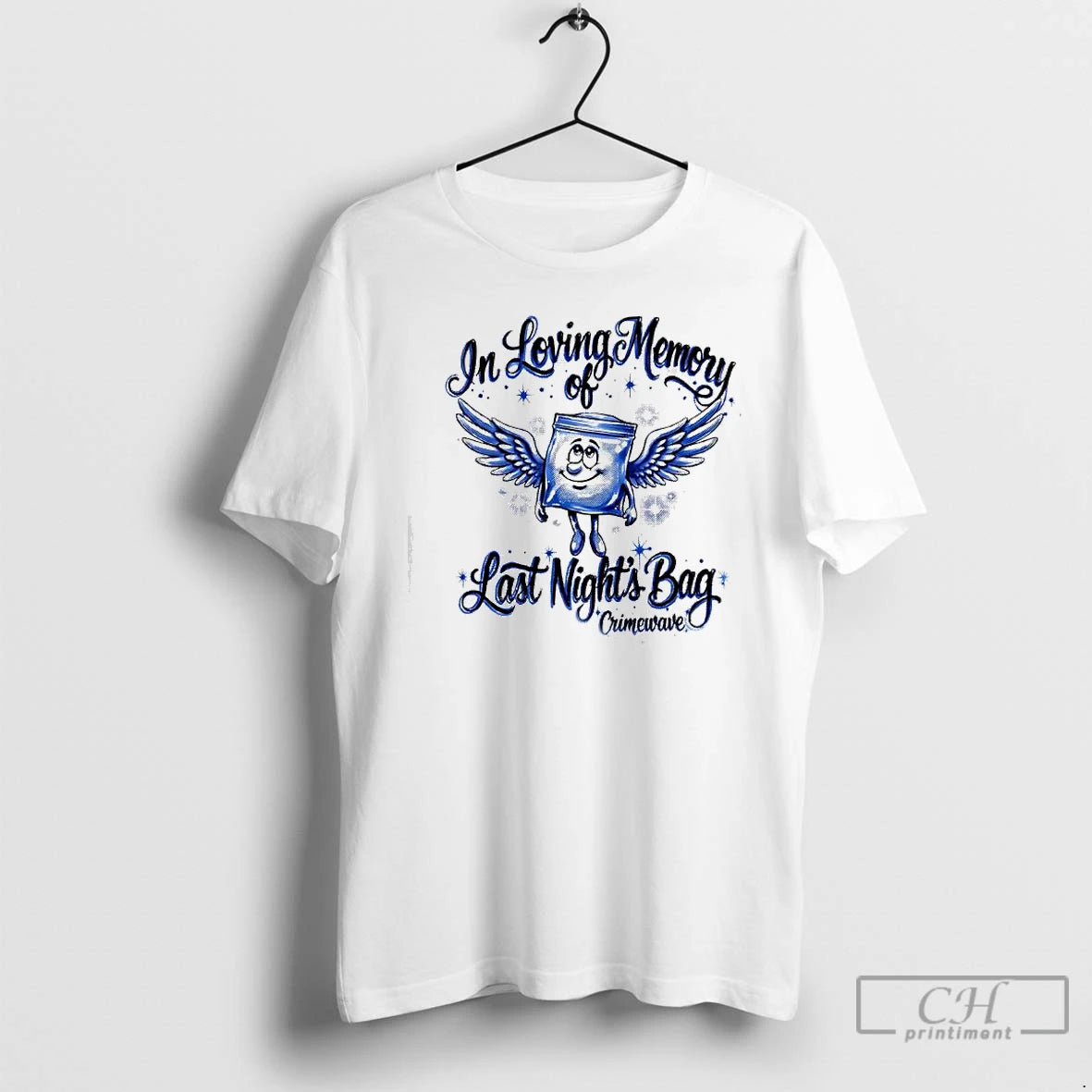Classic In Loving Memory Of Last Nights Bag Crimewave T-Shirts, Hoodie, Sweatshirt | WearSparks.com