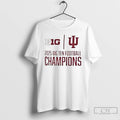 Classic Indiana Football 2025 Big Ten Champions Score