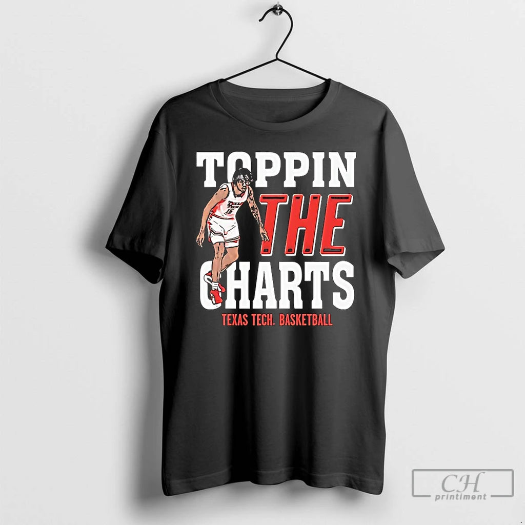 Classic Jt Toppin The Charts Texas Tech Red Raiders Basketball