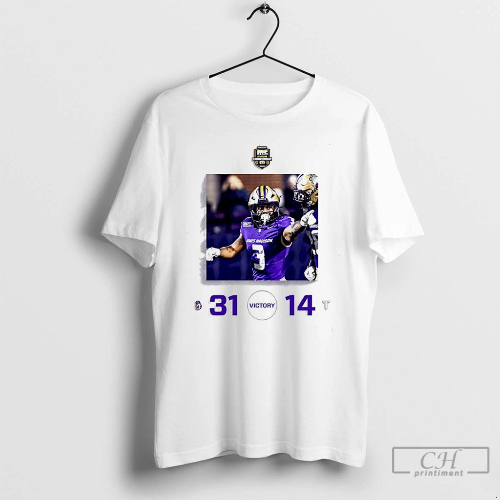 Classic James Madison Dukes 2025 Sun Belt Champions Victory 31 14