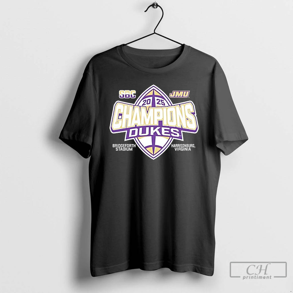 Classic James Madison University Dukes Football Champions 2025