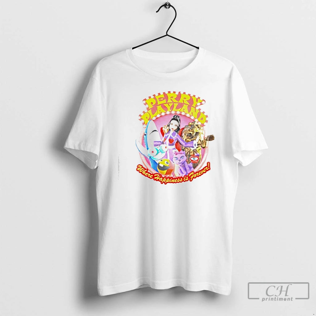 Classic Katy Perry Shop Merch Perry Playland Ringer