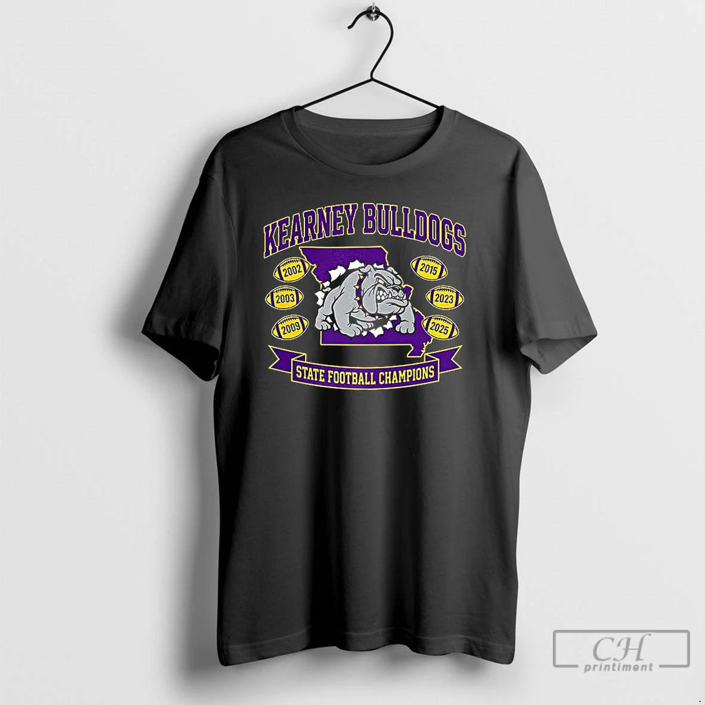 Classic Kearney Bulldogs Football 6 Time State Champions