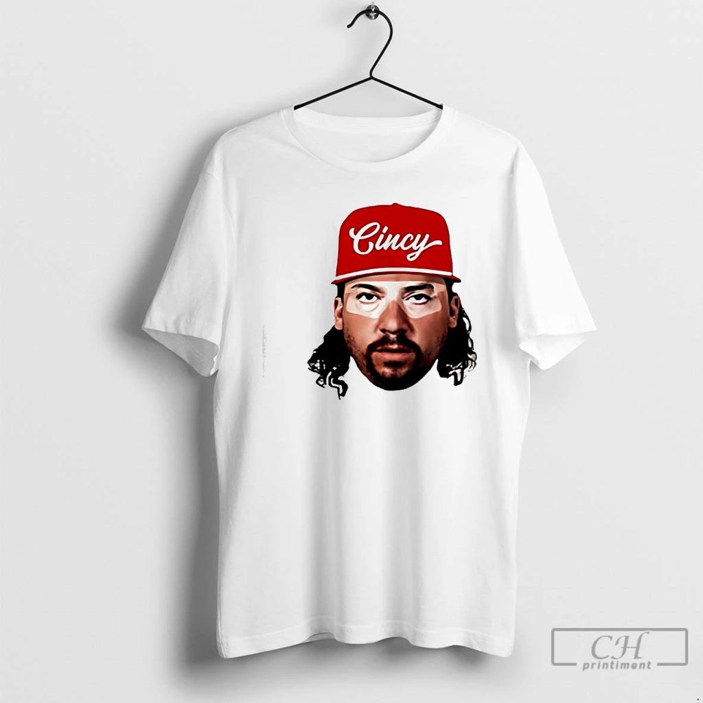 Classic Kenny Powers Cincy Head Red Graphic