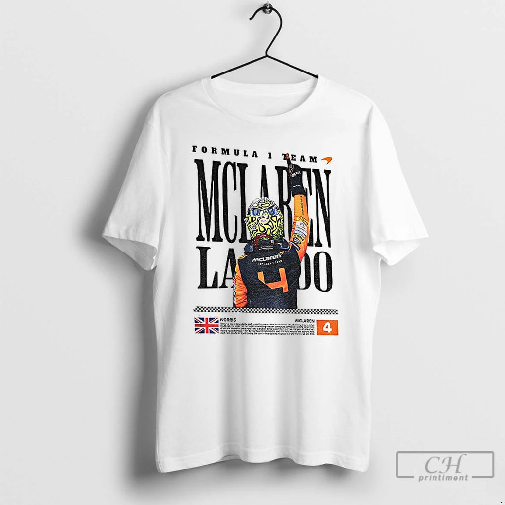 Classic Lando Mclaren F1 Racing Graphic