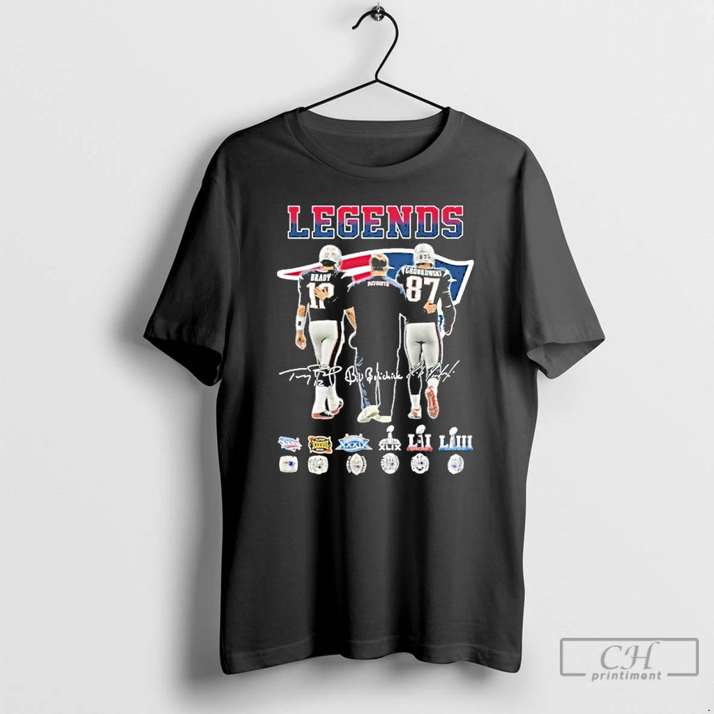 Classic Legends Brady Gronkowski Player Signature Logo